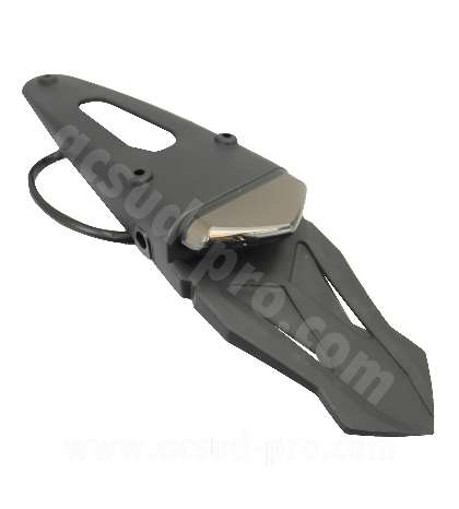 PORTA MATRÍCULA + LUZ LED TRANSPARENTE HOMOLOGADA TNT R: 541300D