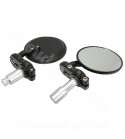 JUEGO ESPEJOS UNIVERSAL VINTAGE NEGRO (MONTAJE EN MANILLAR) TNT R: 209005A