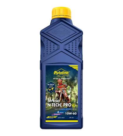 BOTELLA 1 LITRO N-TECH® PRO R+ OFF ROAD 10W-60 PUTOLINE R: 74371