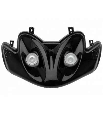 OPTICA DE FARO NEGRA CON LEDS INTERMITENTES ADAPATADOS YAMAHA JOG RR TNT R: 201375A