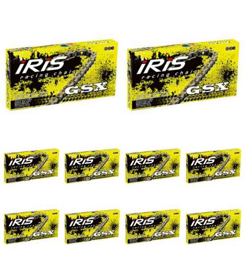 PACK ( 10 CADENAS ) 420 X 136 PASOS MODELO GSX / REFORZADA IRIS R: GSX42010