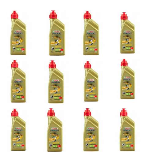 CAJA ( 12 UNIDADES ) CASTROL 10W. 40 ENVASE 1 LITRO R CA101L