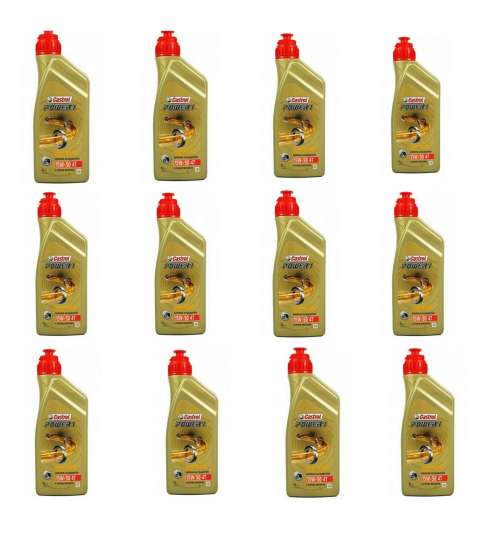 CAJA ( 12 UNIDADES ) CASTROL 15W. 50 4 TIEMPOS ( ENVASE 1 LITRO ) R: C101L
