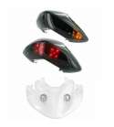 KIT ( 1 ) BIFARO DOBLE ÓPTICA BLANCO + ( 1 ) PILOTO TRASERO LED YAMAHA JOG RR 50 R: FYPNJB