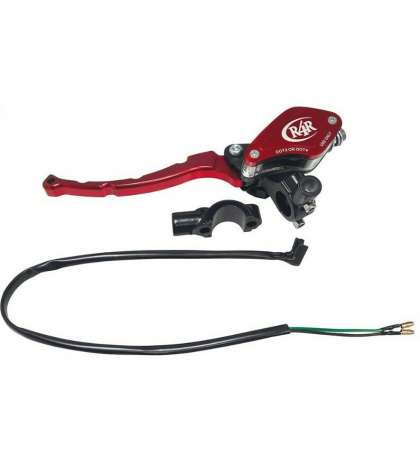 BOMBA DE FRENO UNIVERSAL TRASERA DX ROJA R4RACING R: 341140