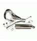TUBO DE ESCAPE YAMAHA DT 50 BUFANDA / CROMADO TURBO KIT R: 10535C