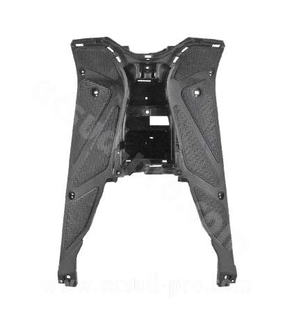 CARENADO REPOSAPIES YAMAHA AEROX 50 NEGRO TNT R: 365994