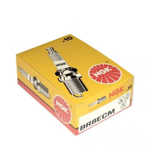 CAJA ( 10 BUJIAS ) BR8ECM NGK R: CBR8ECM10