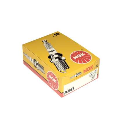 CAJA BUJÍAS ( 10 UNIDADES ) AB6 MOTOCULTOR PASO 18 MM. NGK R: CAB610
