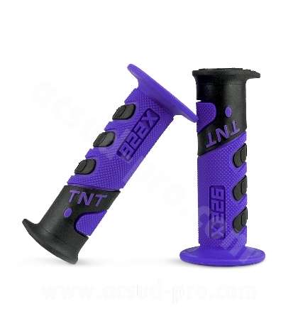 JUEGO DE PUÑOS CROSS NEGRO/AZUL - TNT - R: 344199A