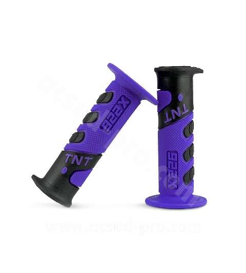JUEGO DE PUÑOS CROSS NEGRO/AZUL - TNT - R: 344199A