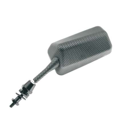 ESPEJO METRÍCA 8 MM. UNIVERSAL SIMIL CARBONO IZQUIERDO R: E451 I