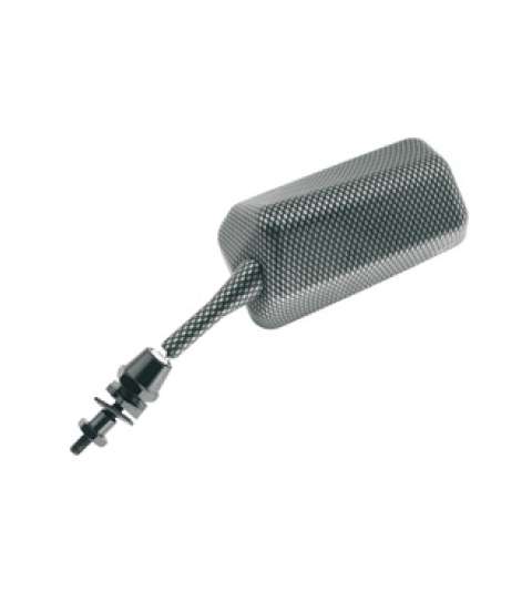 ESPEJO METRÍCA 8 MM. UNIVERSAL SIMIL CARBONO IZQUIERDO R: E451 I