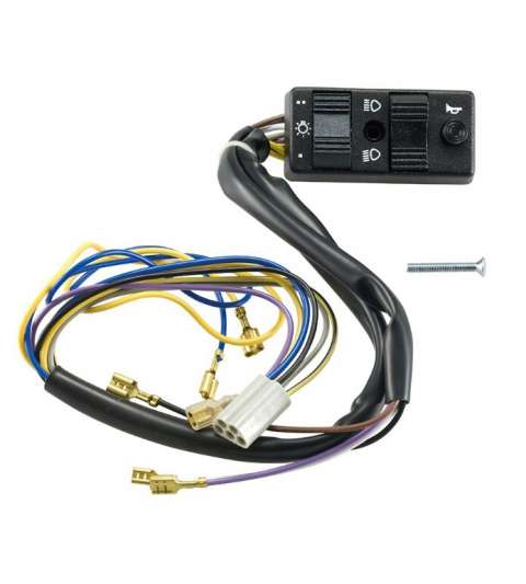 LLAVE DE LUCES VESPA PK 125 / PX E 150 ESCARABEO C4 R: 390010
