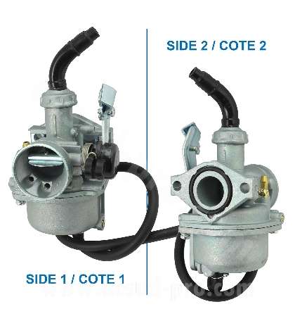 CARBURADOR QUAD TIPO PZ19 (QUAD SPIDER / KEROX / LEM 50-110CC) R: 111072