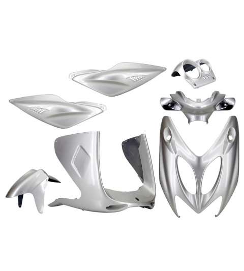 KIT PLASTICOS ( 7 PIEZAS ) YAMAHA AEROX GRIS TNT R: 366729