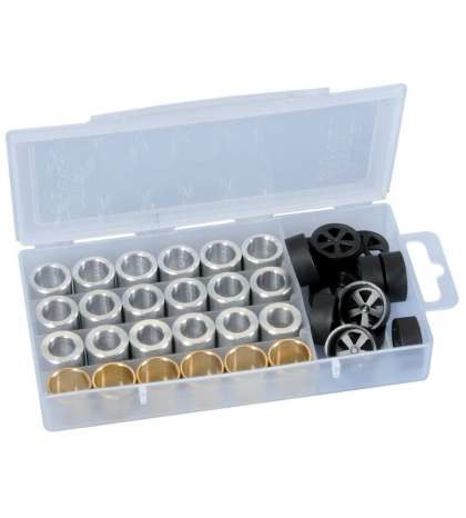 JUEGO RODILLOS POLINI ( 4 JUEGOS ) 19 X 15,5 5,5 / 6 / 6,5 / 7 GRAMOS R: 242423