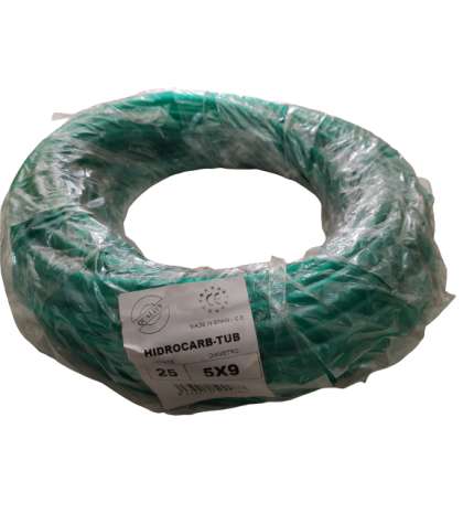 MACARRON ( 25 METROS ) VERDE SILICONA HIDROCARBUROS CERTIFICADO R25 R: 5X9RTSHI