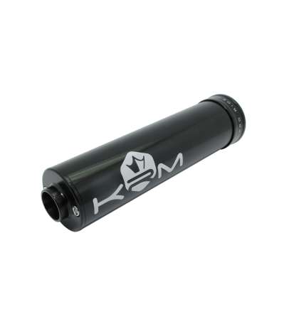 SILENCIADOR KRM 90 / 110 C.C. ALUMINIO NEGRO R: KR161F