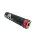 SILENCIADOR KRM 90 / 100 CC. ALUMINIO ROJO R: KR162F