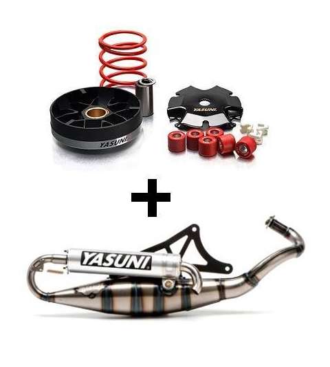 KIT ESCAPE YASUNI R + VARIADOR PRO RACE 2 V2 R: TUB420VAR003