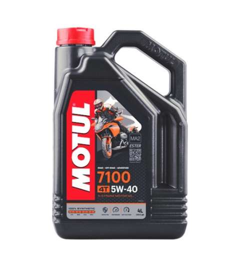 ACEITE MOTUL 7100 5W 40 4T. ( ENVASE 4 LITROS ) R: 168002