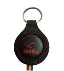 LLAVERO DE PIEL ( FABRICADO EN ESPAÑA ) LOGO APRILIA