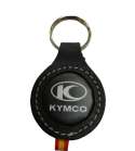 LLAVERO DE PIEL ( FABRICADO EN ESPAÑA ) LOGO KYMCO