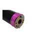 SILENCIADOR ESCAPE 90 / 100 ALUMINIO NEGRO ROSA KRM R: KR278F