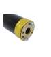SILENCIADOR ESCAPE 90 / 100 ALUMINIO NEGRO ORO KRM R: KR266F