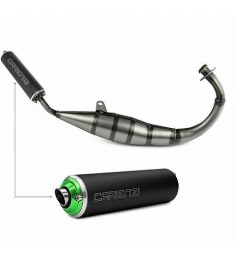 TUBO DE ESCAPE DERBI E2 / E3 DAEMON EVO CARENZI R: 017703