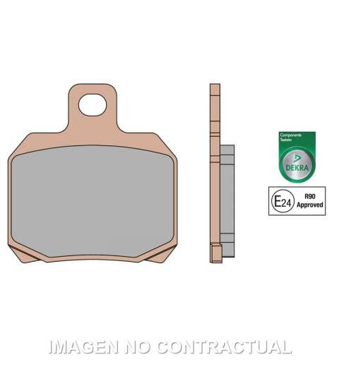 PASTILLA DE FRENO DERBI GPR 50 / PIAGGIO X8 - X9 " SYNTER " MHR MALOSSI R: 6215017BS