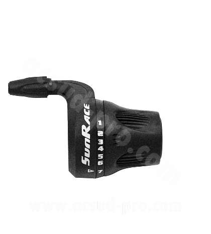 MANGO DE DESVIADOR MANGO GIRATORIO SUNRACE SHIFTER DERECHO 7 VELOCIDADES - COMPATIBLE CON SHIMANO / SRAM R: V565287