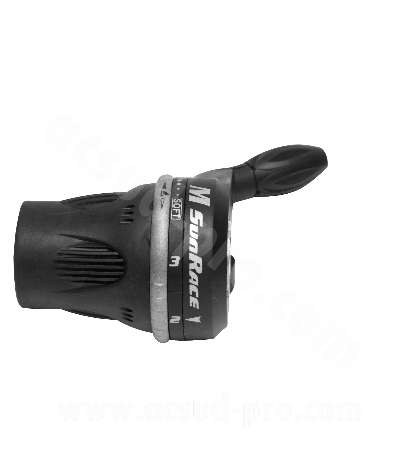 SUNRACE SHIFTER IZQUIERDA MANGO ROTATIVO DE 3 VELOCIDADES PALANCA DE CAMBIO - COMPATIBLE CON SHIMANO / SRAM R: V565633