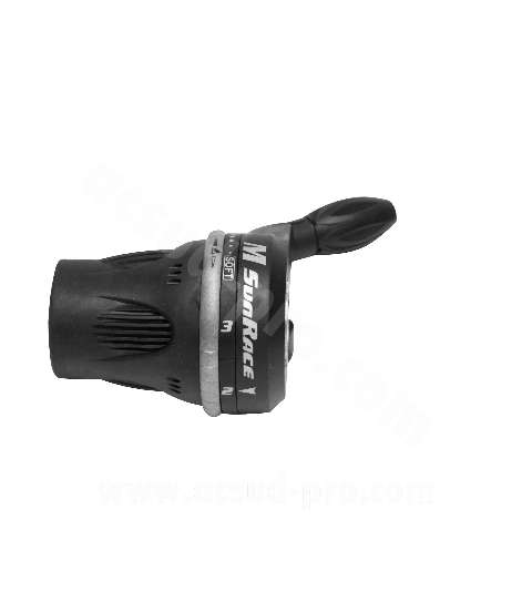 SUNRACE SHIFTER IZQUIERDA MANGO ROTATIVO DE 3 VELOCIDADES PALANCA DE CAMBIO - COMPATIBLE CON SHIMANO / SRAM R: V565633
