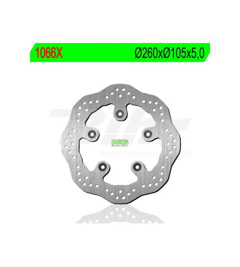 DISCO FRENO DELANTERO KYMCO SUPER DINK 300 09/11 NG R: 9621066X