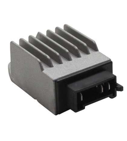 REGULADOR DE CORRIENTE DERBI 50 SENDA 1994-04, GPR 1997-04 LEONELLI(CONECTOR NEGRO 3 ENCHUFE) TNT R: 18035A