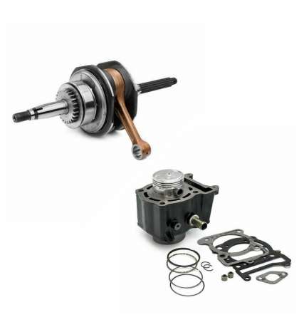KIT CILINDRO + CIGÜEÑAL TNT YAMAHA MAJESTY 125 TNT R: 090972A/032300