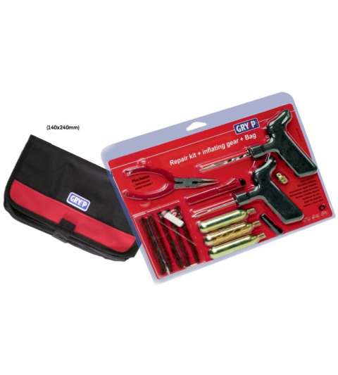 KIT REPARACION PINCHAZOS+BOLSA GRYYP R: K002