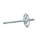 PLATO PEDALIER VESPINO CON EJE SC 26 Z. 254 X 16 MM. PARA CHAVETA R: 879