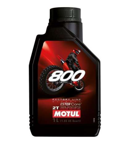 ACEITE MOTUL 800 2T 100 % SINTÉTICO FL OFF ROAD ( 1 LITRO )