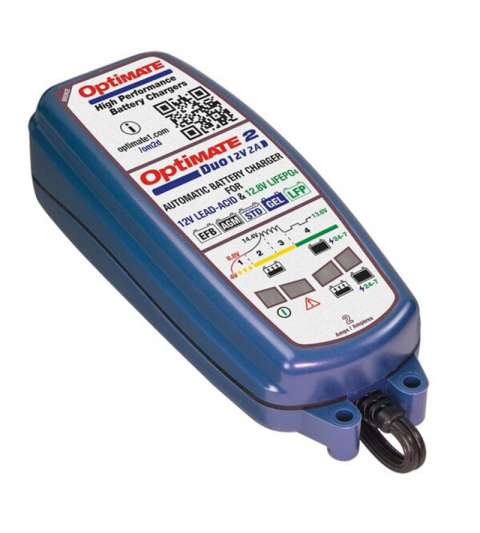 CARGADOR BATERÍAS OPTIMATE 2 DUO TM-550 R: 00600550