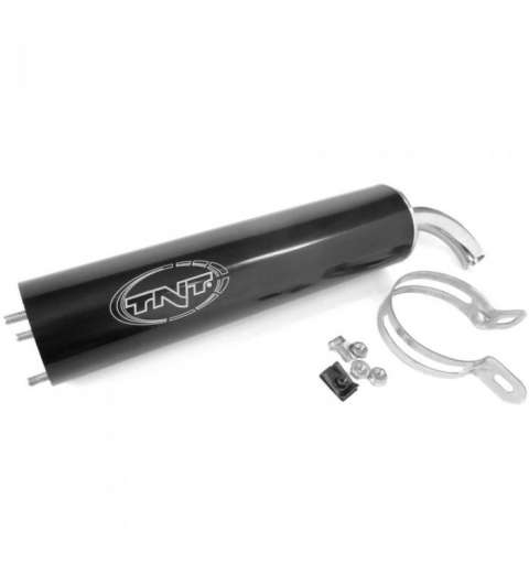 SILENCIADOR ESCAPE 3 TORNILLOS PRO RACE ALUMINIO NEGRO TNT R: 017181