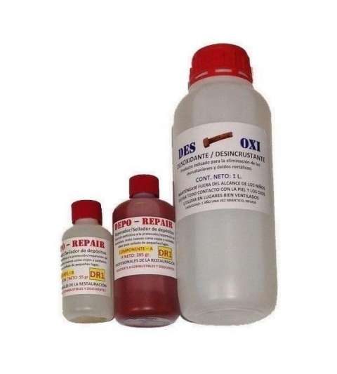 KIT REPARACIÓN DEPÓSITO GASOLINA ( HASTA 11 LITROS ) DEPO REPAIR R: DR1
