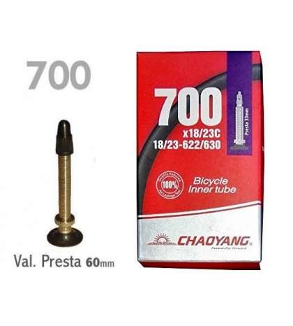 CAMARA 700 X 19/23 VALVULA ITALIANA 60 MM. - CHAOYANG - R: 30 570 2170