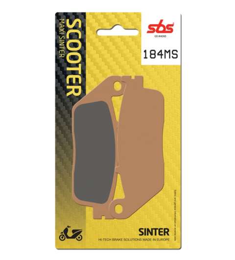 JUEGO PASTILLAS " SINTER " HONDA FORZA 250 / SILVER WING 400 SBS R: P184MS