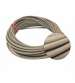 FUNDA EMBRAGUE / FRENO GRIS EFECTO VITANGE ( 25 METROS ) BCR R: 40 125 0130