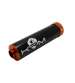 SILENCIADOR 70/90 C.C. ALUMINIO NEGRO NARANJA KRM R: KR361F