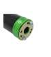 SILENCIADOR ESCAPE 70 /90 C.C. ALUMINIO NEGRO VERDE KRM R: KR260F