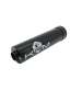 SILENCIADOR ESCAPE 70 / 90 C.C. ALUMINIO NEGRO KRM R: KR157F